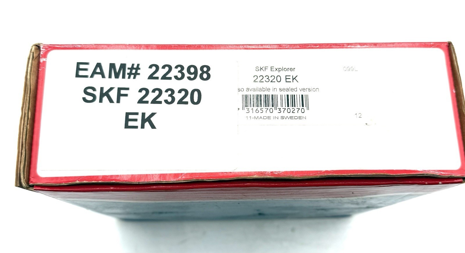 SKF 22320 EK Spherical Roller Bearing with Tapered Bore and Relubrication