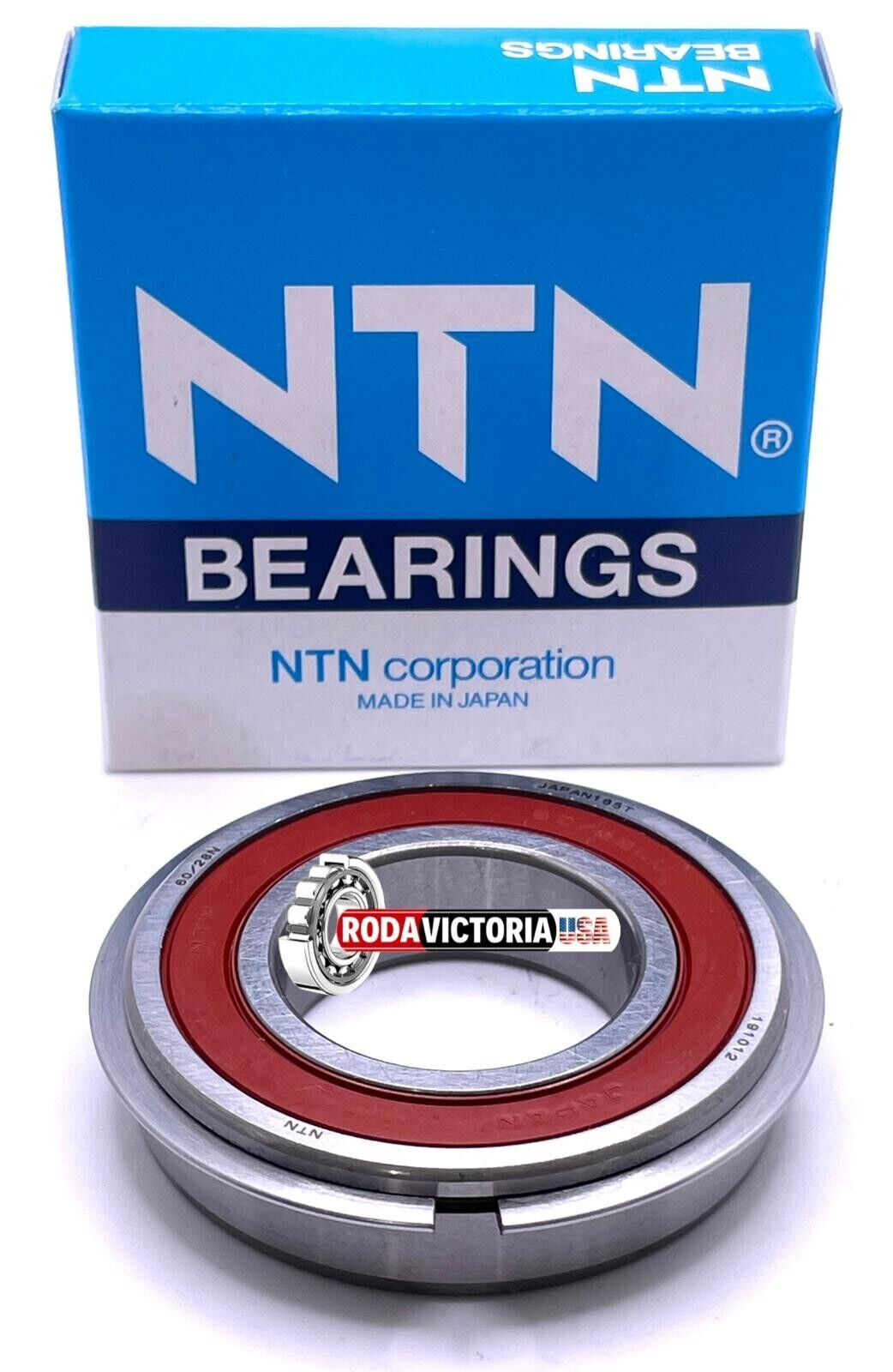 NTN 60/28 LLUNR JAPAN BEARING RUBBER SEALED w/ SNAP RING 60/28-2RS-NR 28*52*12mm