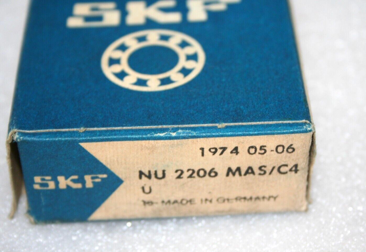 SKF NU 2206 MAS/C4 Cylindrical Roller Bearing Machined Brass Cage * NEW *