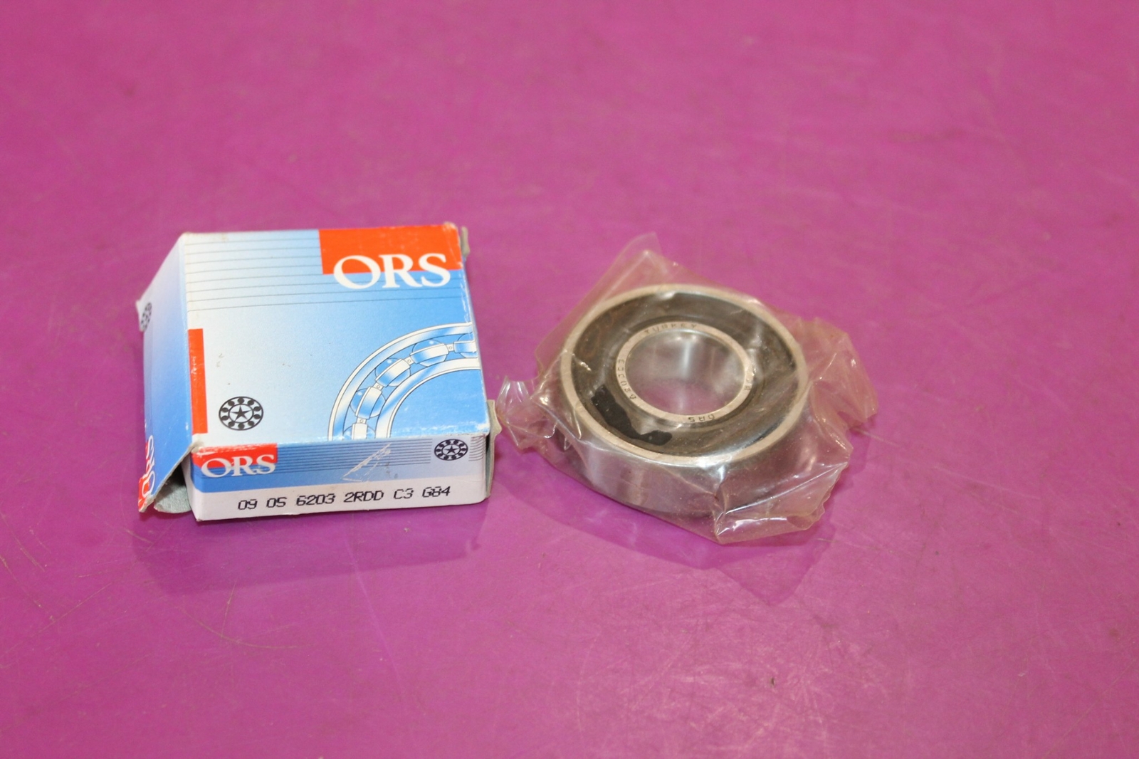 ORS Bearing. Part 6203 2RDD C3 G84. Acquired from a closed dealership. See pic.