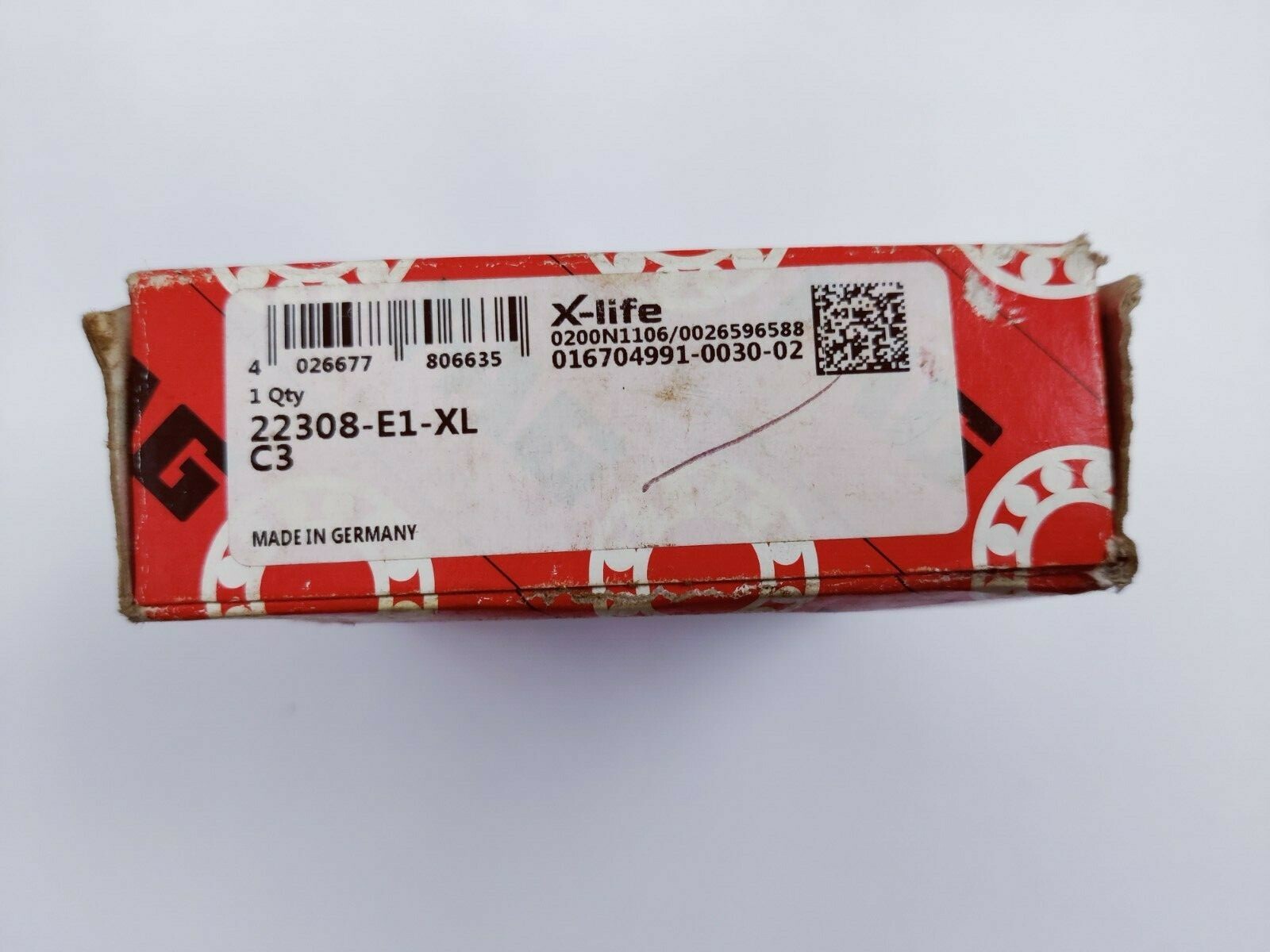 22308 E1 SPHERICAL ROLLER BEARING 40x90x33 MM NEW FAG GERMANY 22308 Lot Of 8pc