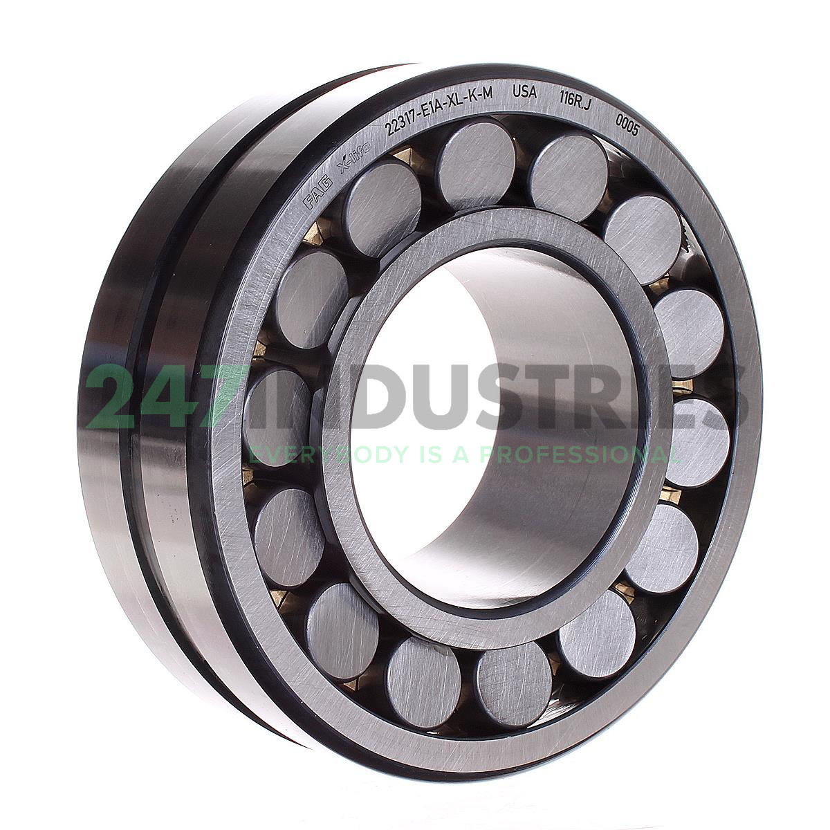 22317-E1A-XL-K-M FAG 85 x 180 x 60 mm SPHERICAL ROLLER