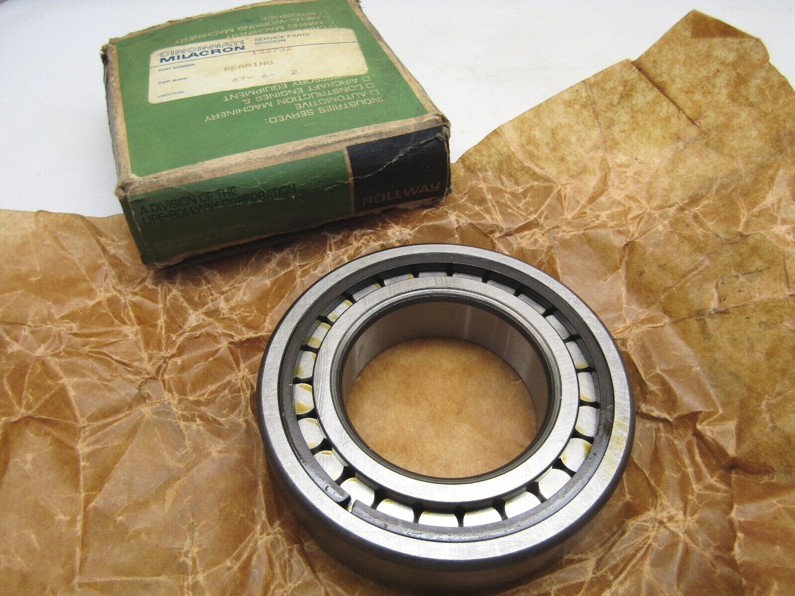 Rollway UM-1211-B 55mm x 100mm x 21mm Cylindrical Roller Bearing CMI 132732