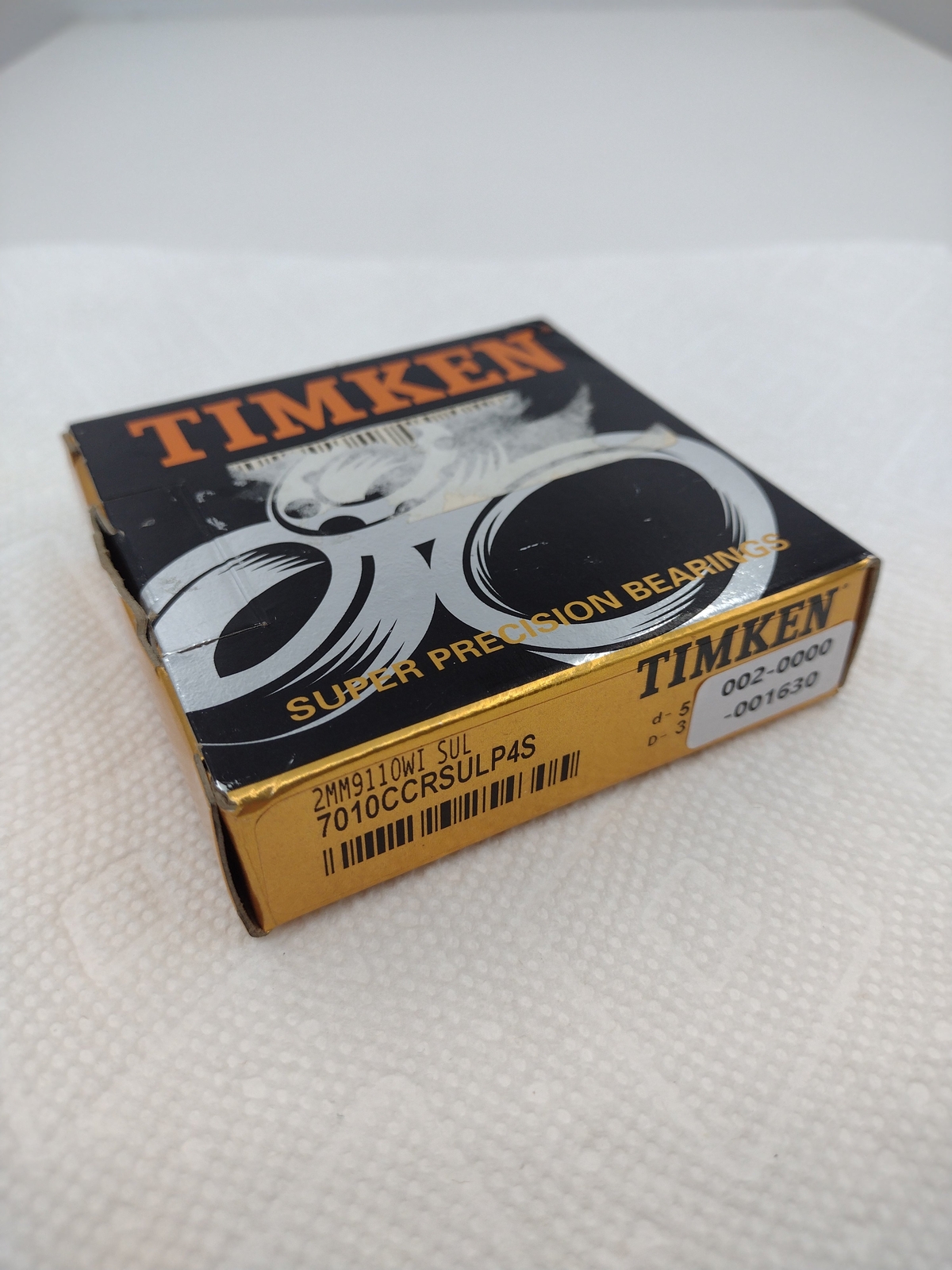 ** Timken 2MM 9110 WI SUL Super High Precision Ball Bearing