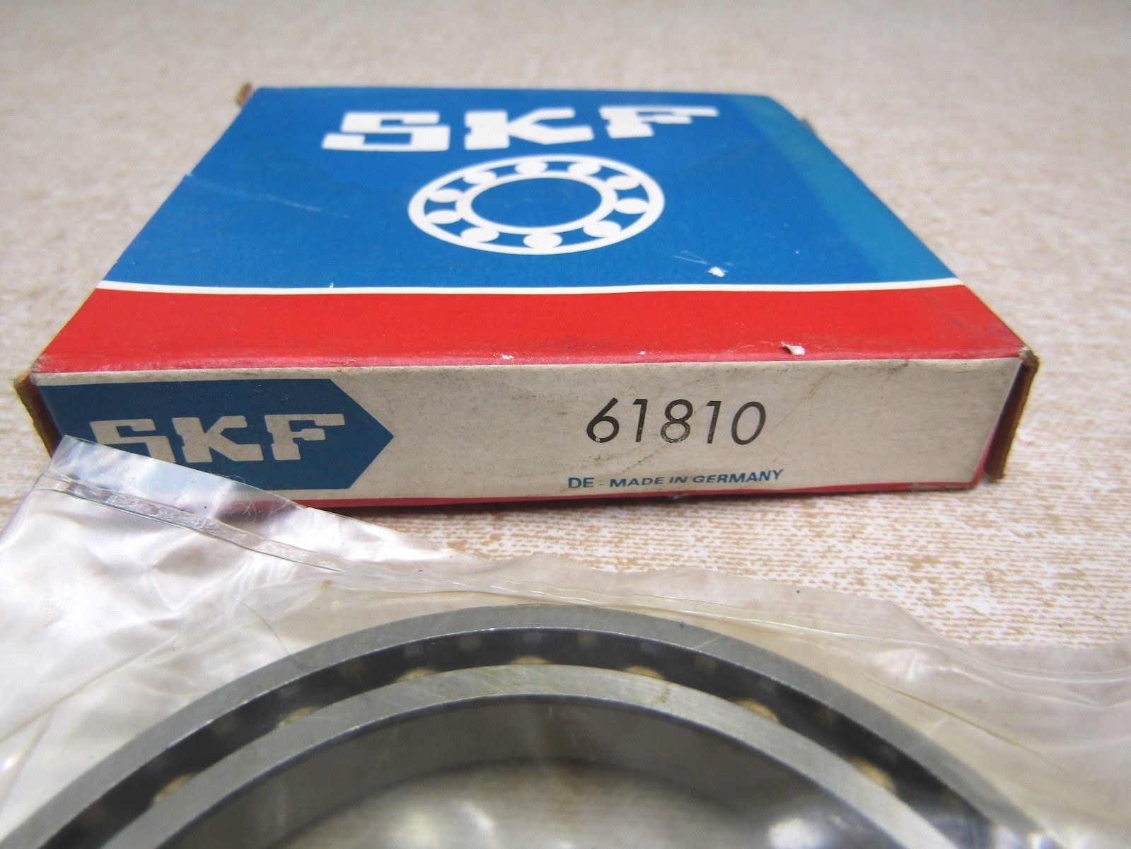 SKF 61810 50mm X 65mm X 7mm Thin Section Bearing