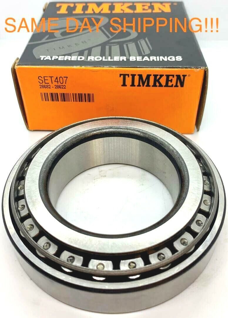 TIMKEN MADE IN USA BEARING SET407 (28622/28682) BEARING AND CUP