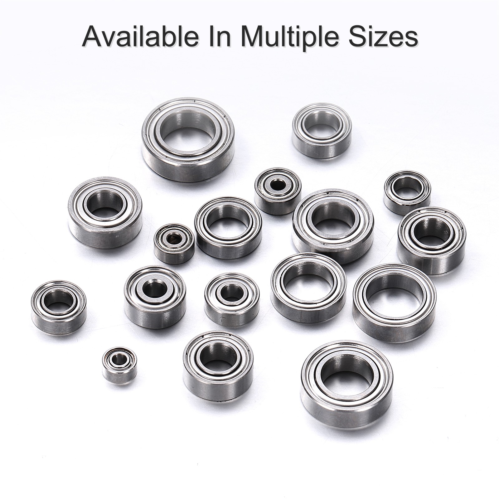 10pcs MR137ZZ Bearings 7x13x4mm Chrome Steel Mini Bearing Double Shielded, ABEC5