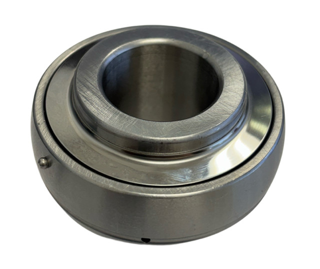 SUC206-17 Stainless Steel Insert Ball Bearing with Set Screw 1-1/16x62x19mm