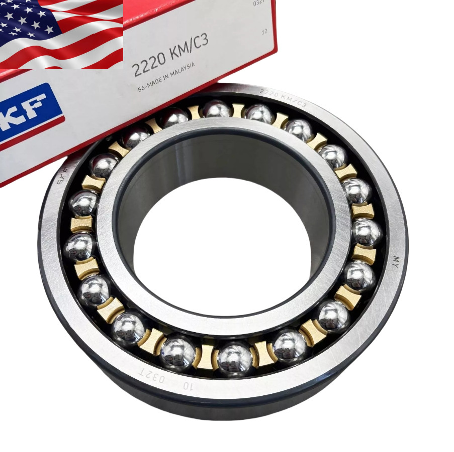 FOR SKF 2220 KM C3 Double Row Self-Aligning Bearing 100x180x46 mm US SELLER