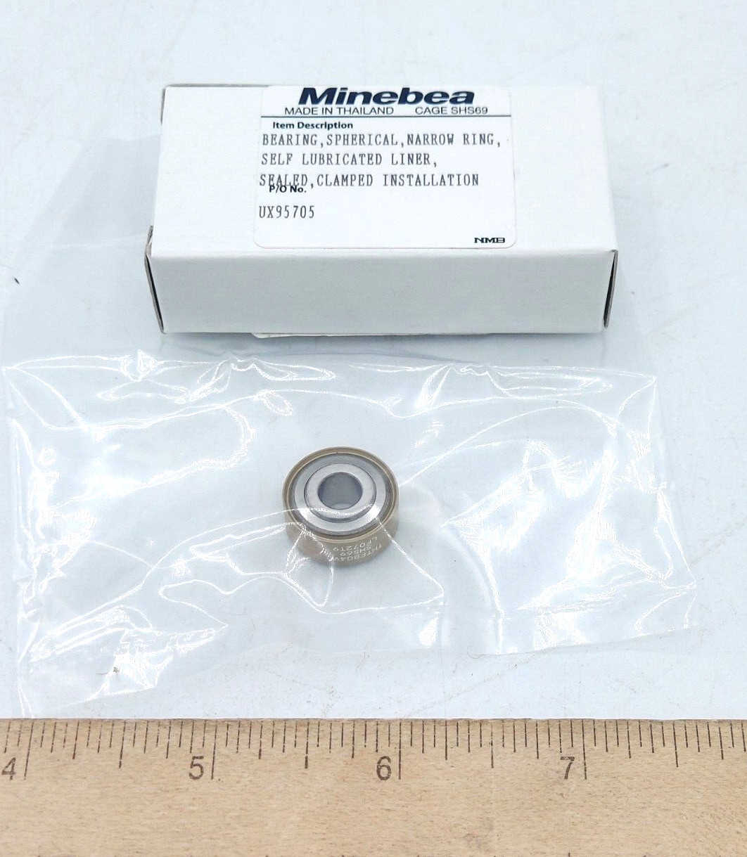 Minebea Spherical Bearing 1/4″x11/16″ BACB10FB04GC THTFB04VC SHS69 LF072T9 *NEW*