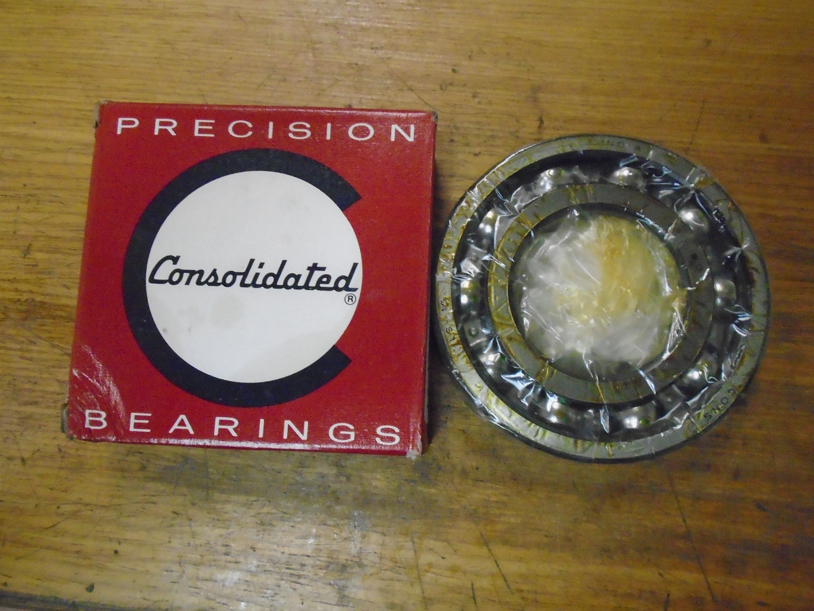 NOS! Consolidated LS-15 Angular Contact Ball Bearing 2″ x 4″ x 13/16″