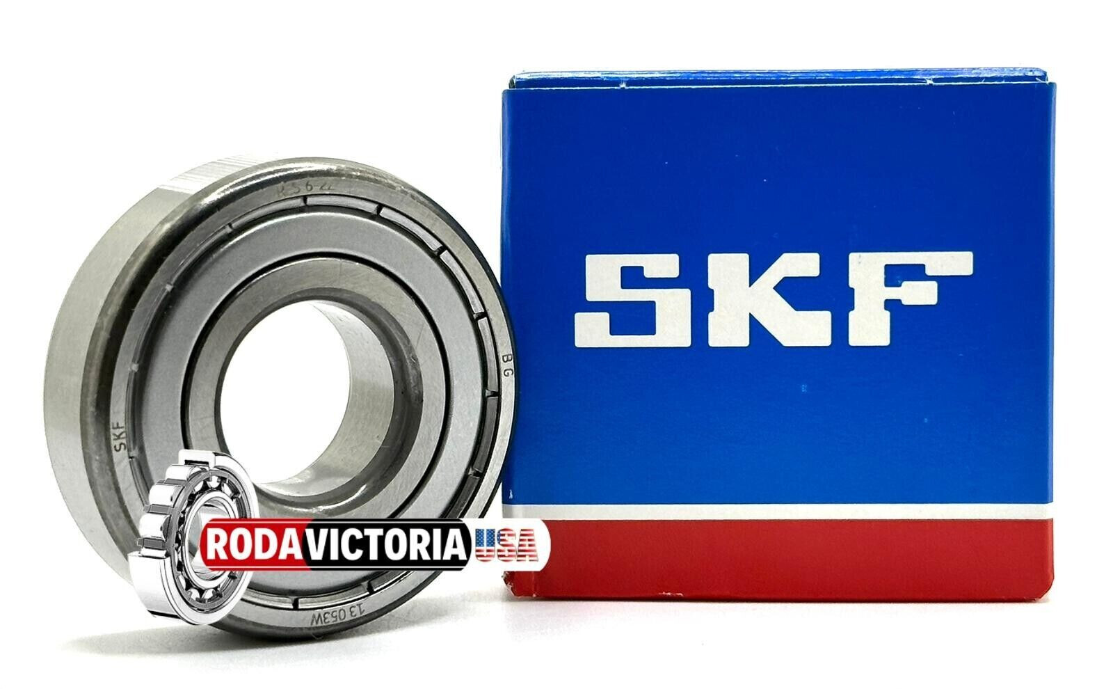 SKF RLS6 ZZ DEEP GROOVE BALL BEARING, METAL SHIELDED 3/4″x7/8″x9/16″ GENUINE SKF