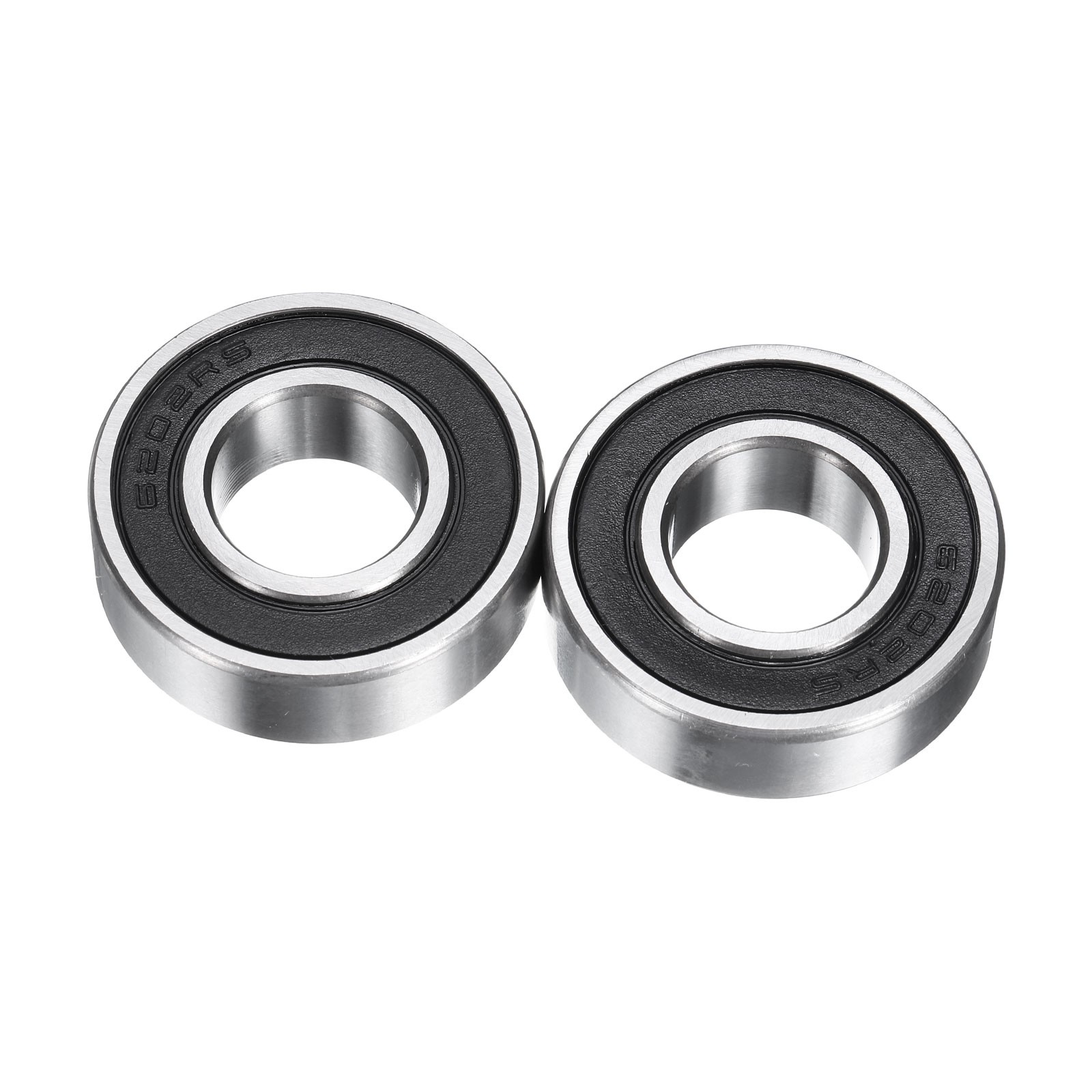 2pcs 6202/16-2RS Deep Groove Ball Bearings 16x35x11mm Chrome-Steel Bearing