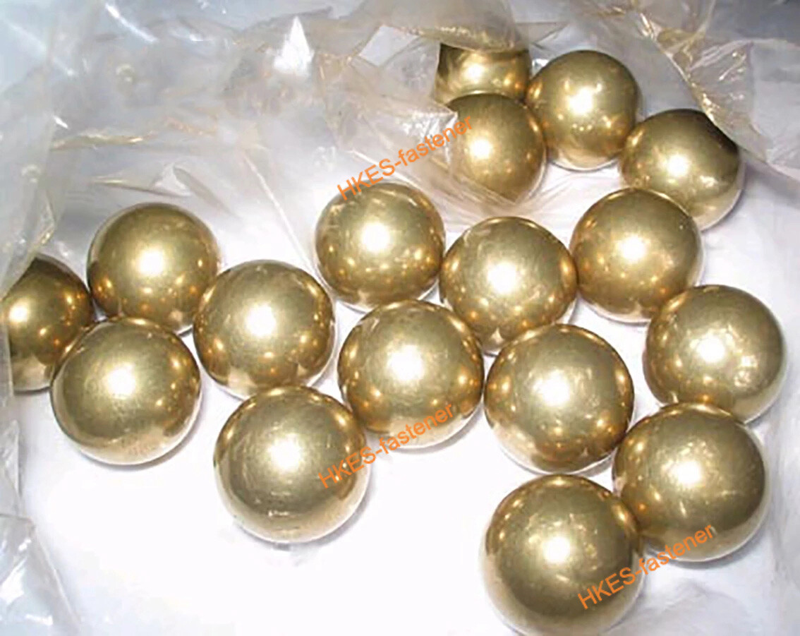 Solid H62 Brass Ball Diameter 0.5mm 1mm 1.5mm-45mm Precision Smooth Ball Beads