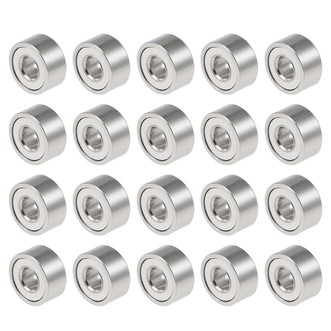 20Pcs Z2 Ball Bearings Double Shielded Chrome Steel 682ZZ