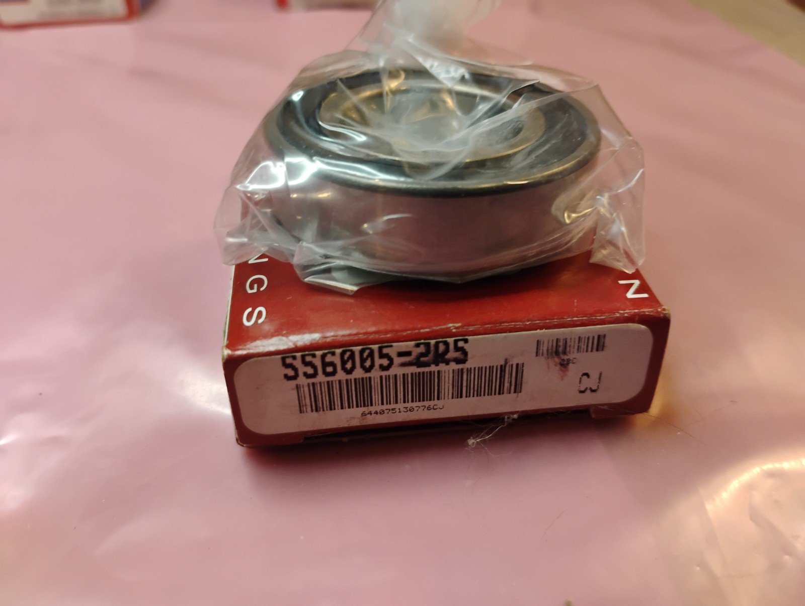 Precision Bearings SS6005-2RS Stainless Steel 25mm ID x 47mm OD x 12mm W