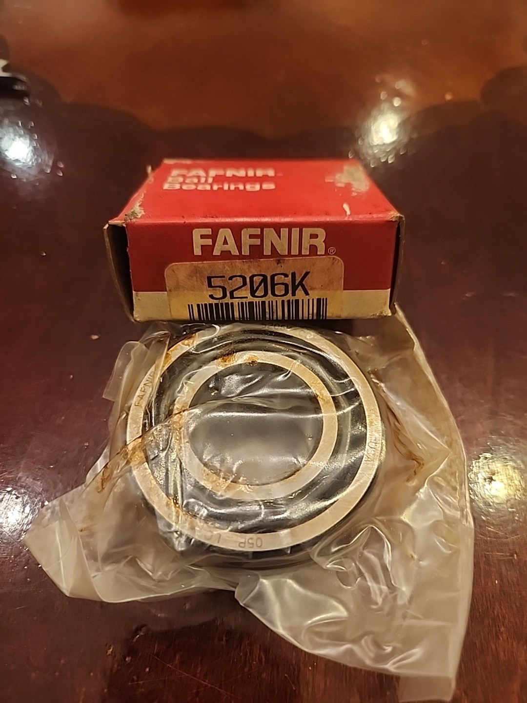 Fafnir 5206K Angular Contact Ball Bearing Double Row 30 ID X 62 OD X 24mm