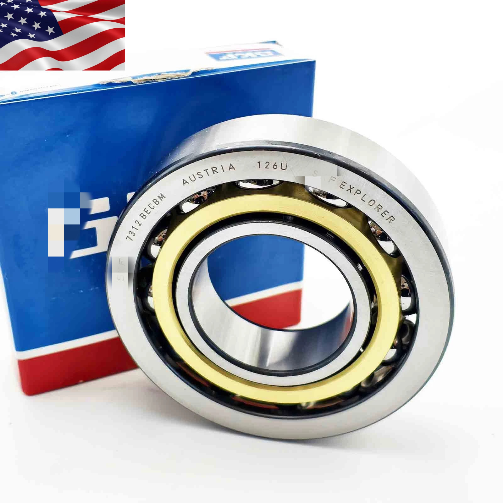 NEW Angular Contact Ball Bearing FOR SKF 7312 BECBM US SELLER