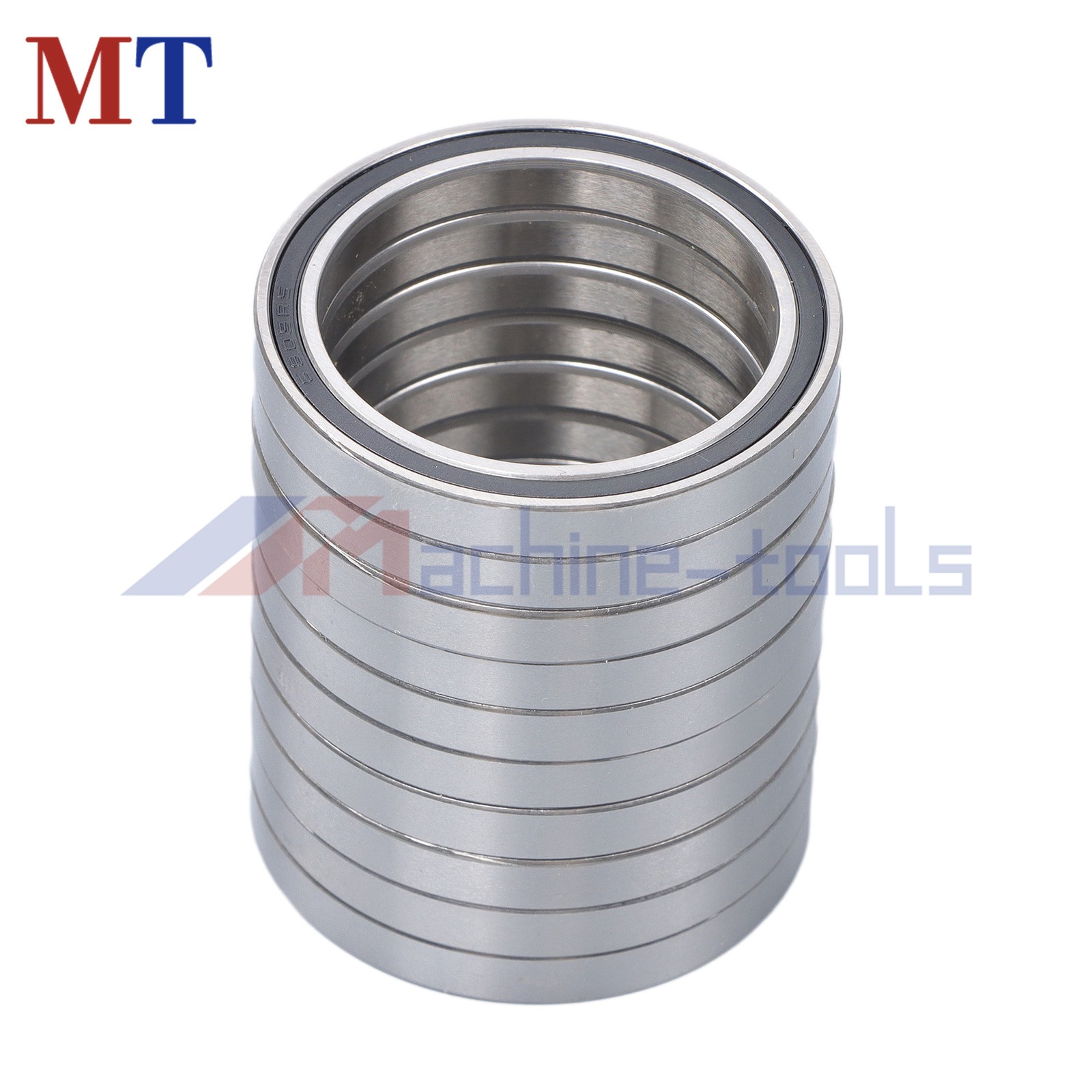 Industrial 6809-2RS Bearings 10pcs 45x58x7mm Double Sealed