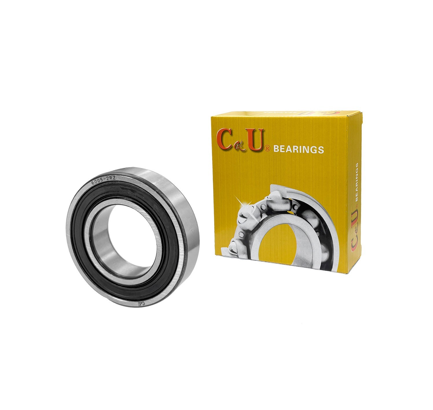10pcs 6005-2RS Deep Groove Ball Bearings 25x47x12mm Double Rubber Sealed