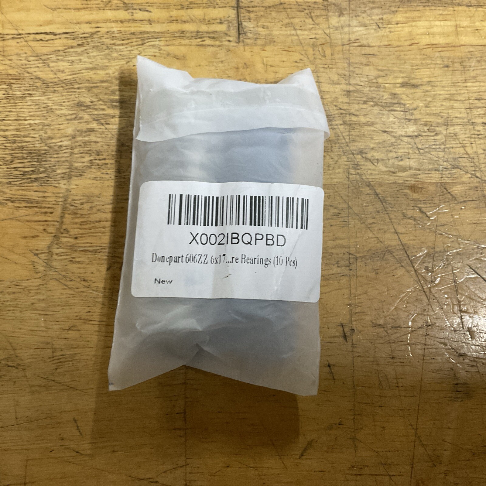 606ZZ Ball Bearings Double Shield Z1 6mm ID 17mm OD 6mm Thick 10pcs