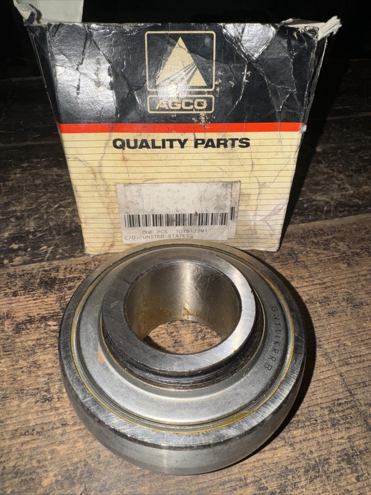 NOS AGCO 1079122M1 FAFNIR GN111KRRB 1-11/16″ Ball Insert Bearing