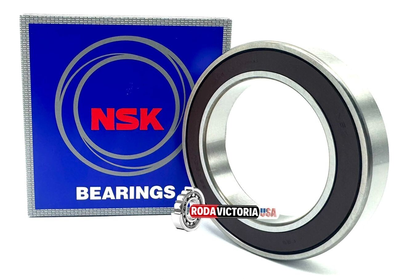 NSK 6909 DDU CM DEEP GROOVE RADIAL BALL BEARING 6909 2RS RS 45x68x12 mm