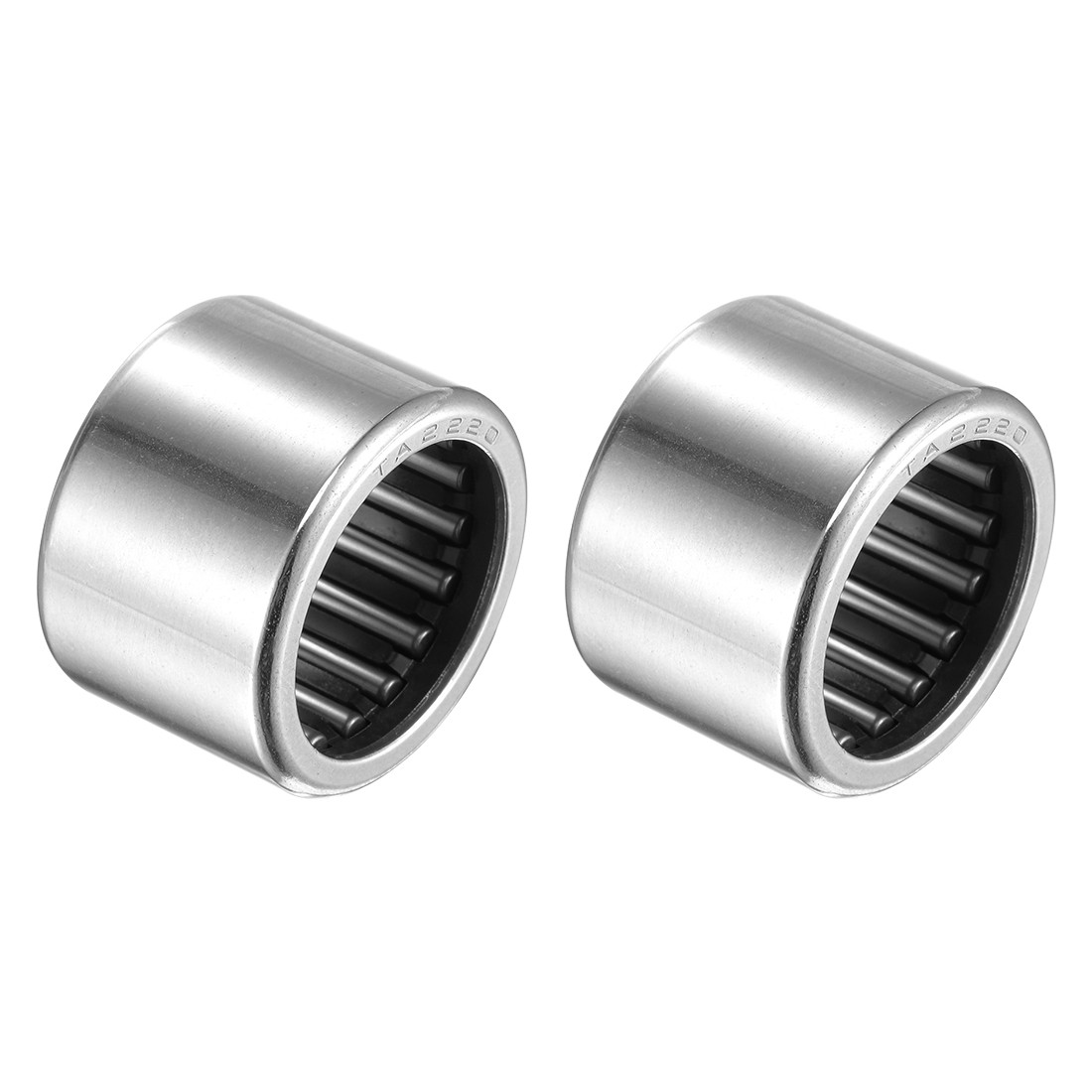 TA2220 Needle Roller Bearings 22mm x 29mm x 20mm Chrome Steel Open End 2pcs