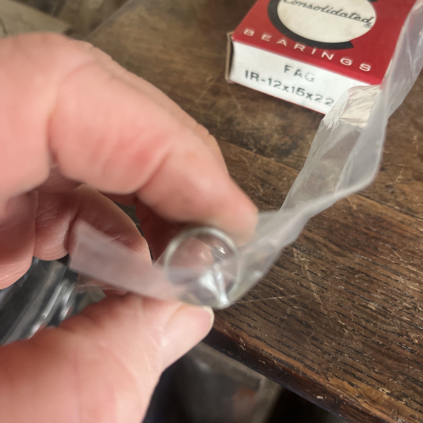 NOS Consolidated IR-12x15x22.5 Inner Ring Needle Bearing