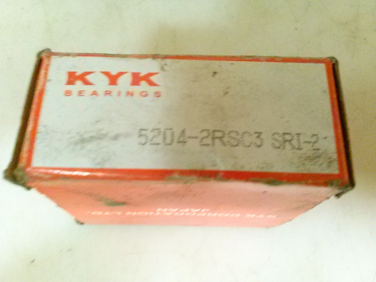 KYK 5204 2RS C3 SRI-2 sealed double row ball bearing, made in Japan.