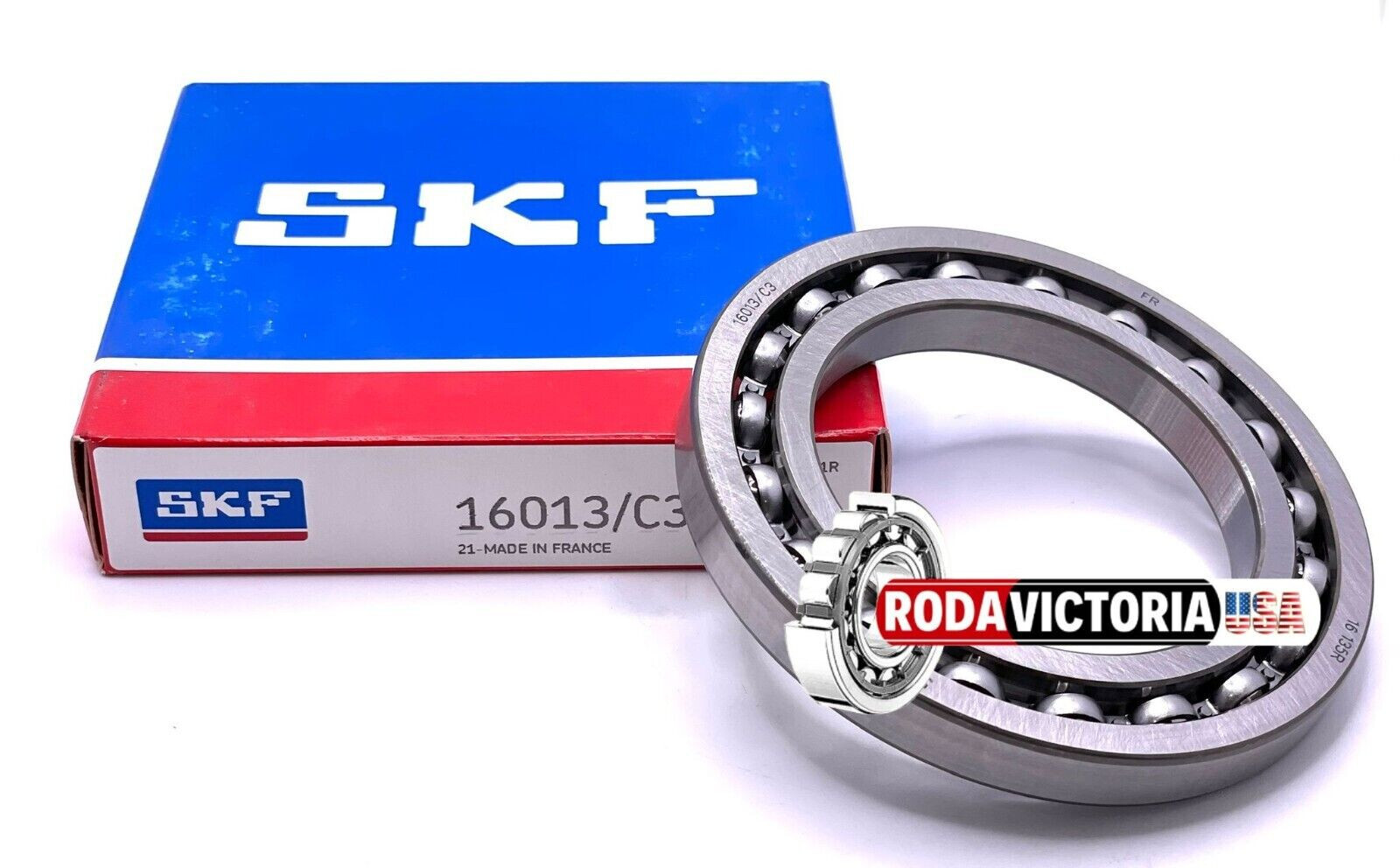 SKF 16013 DEEP GROOVE BALL BEARING 65x100x11 mm