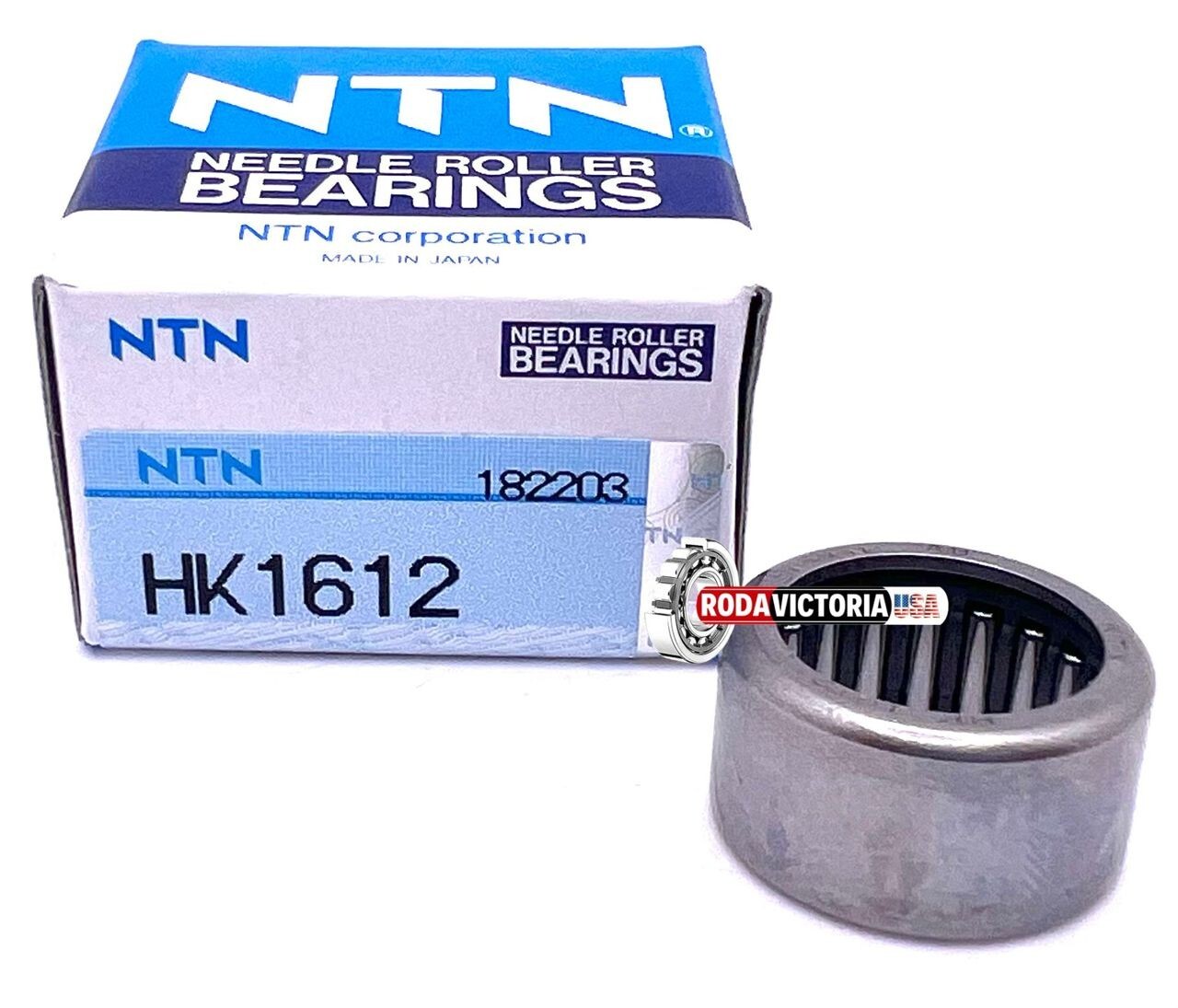 NTN HK1612 NEEDLE ROLLER BEARING 16x22x12mm