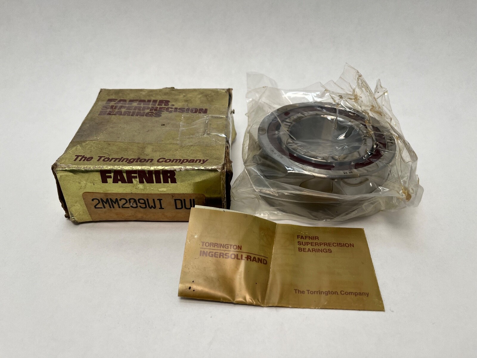 Fafnir 2MM209WICR-DUL Bearing 45x85x19 mm 7209-C 2MM-209-WI-CR-DUL USA 2 Pcs