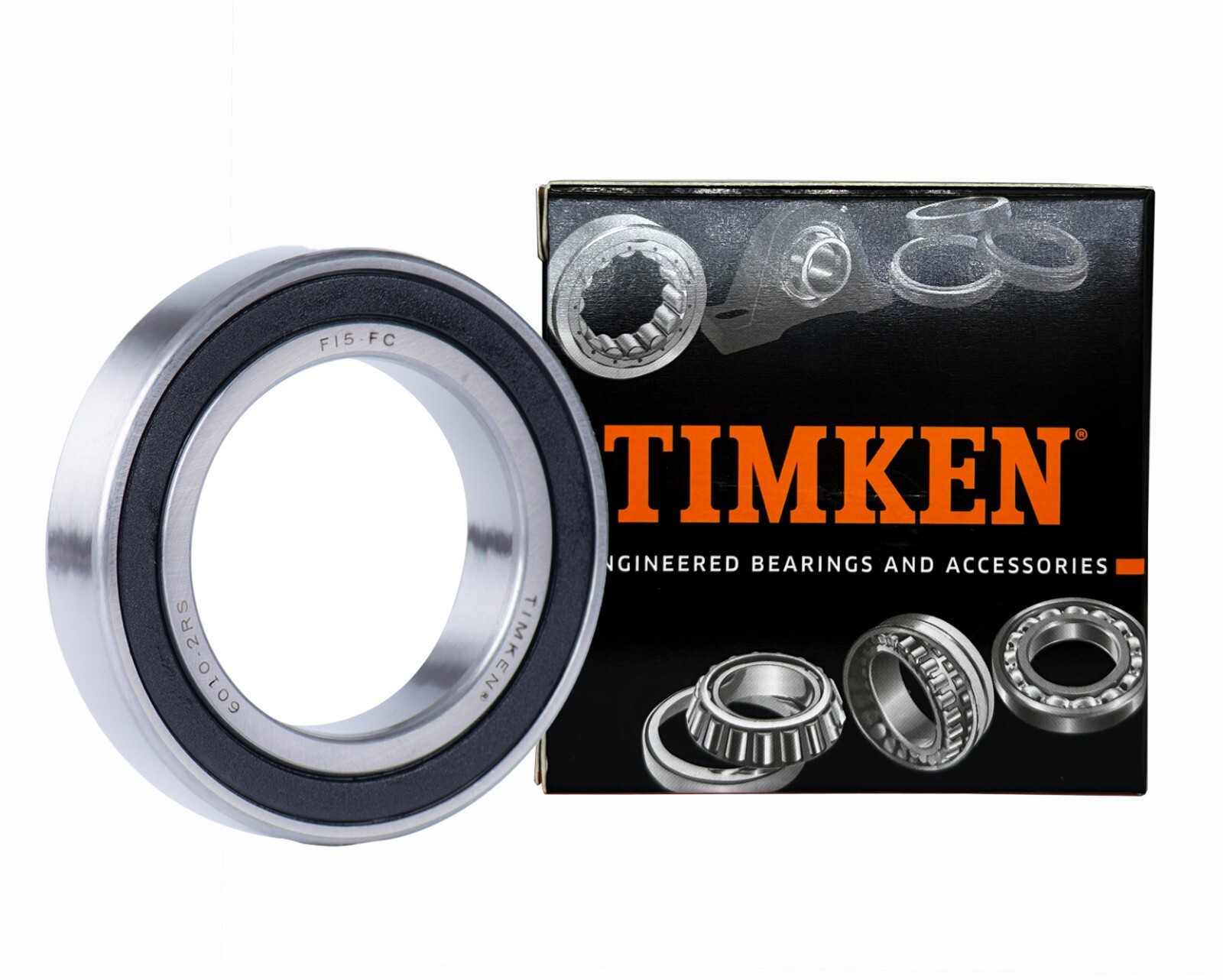 TIMKEN 6010-2RS 50X80X16MM Double Rubber Seal Ball Bearings 6010RS