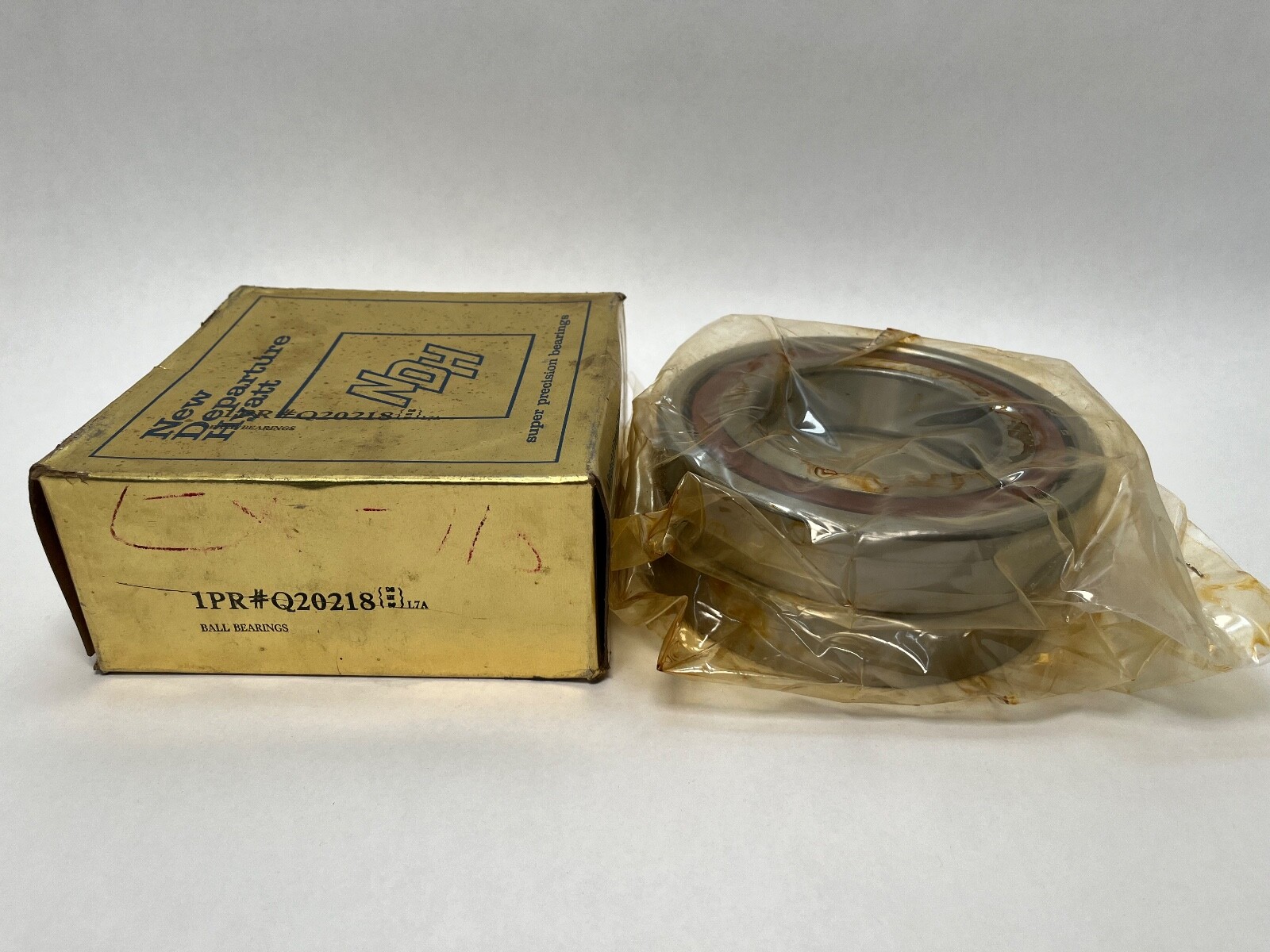 NDH Q20218DTL7 Angular Bearing 90x160x30 mm Q20218 DTL7 7218 218 ABEC7 USA Set