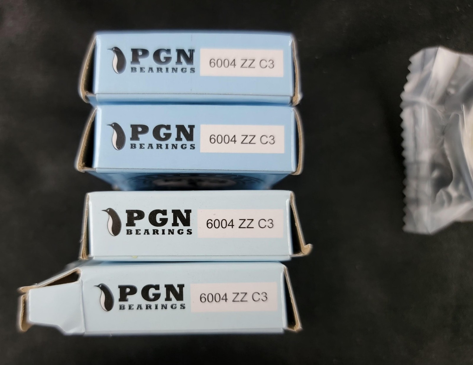 TPGN Bearings 6004-ZZ C3 4-Pack New Open Box
