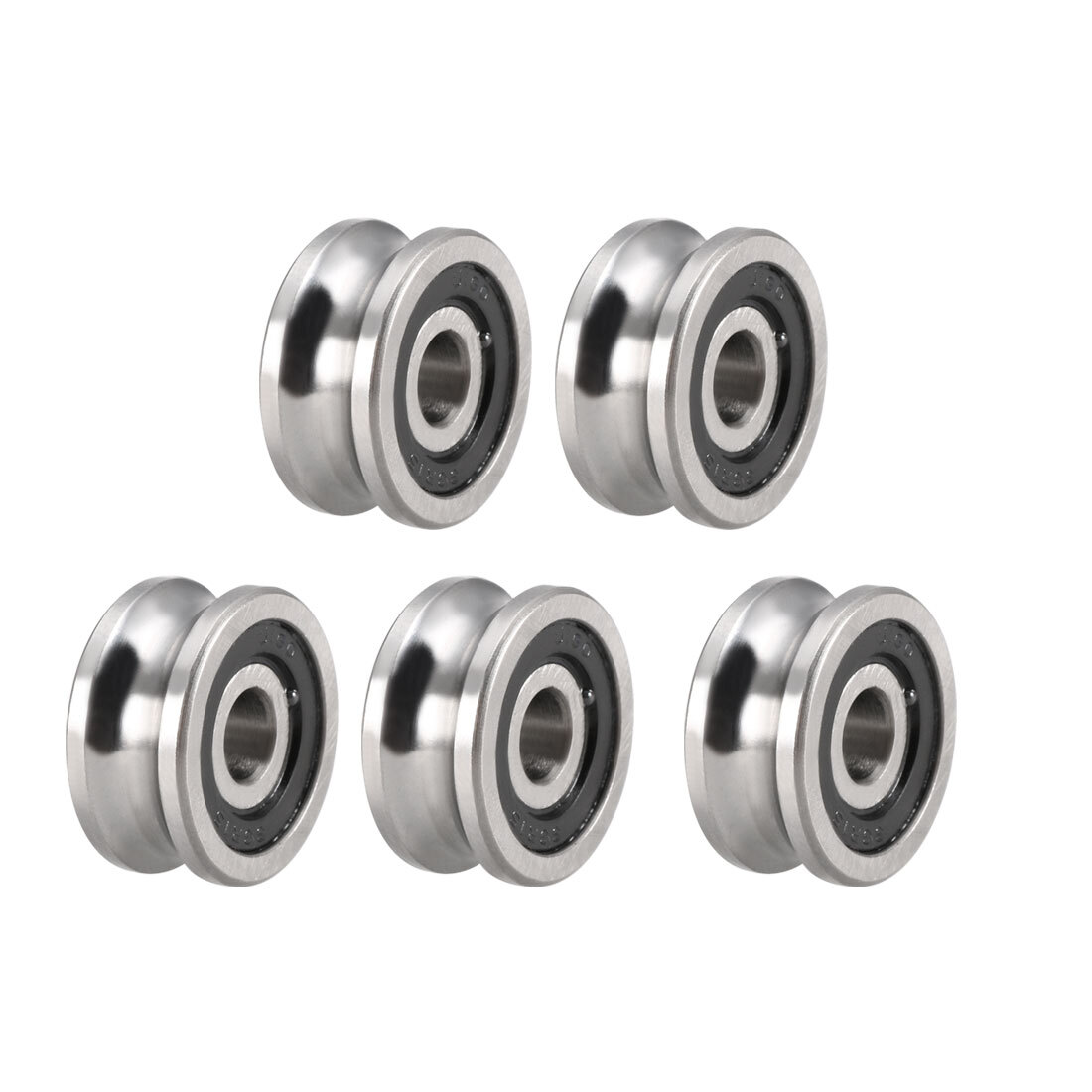 5pcs SG15 Deep U Groove Ball Bearing 5mmx17mmx8mm Double Sealed GCr15 Bearings
