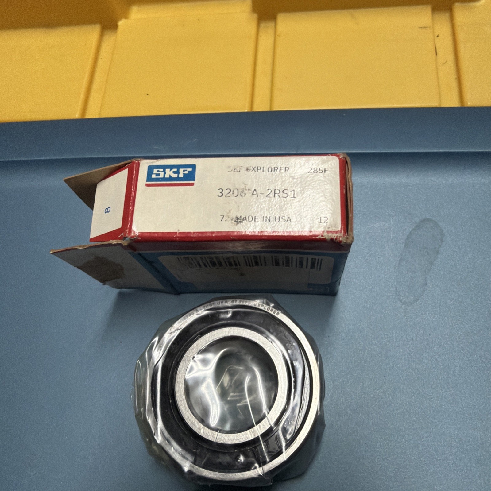 GENUINE SKF 3208 A-2RS1 Double row Angular Contact Ball Bearing OEM NEW OPEN BOX