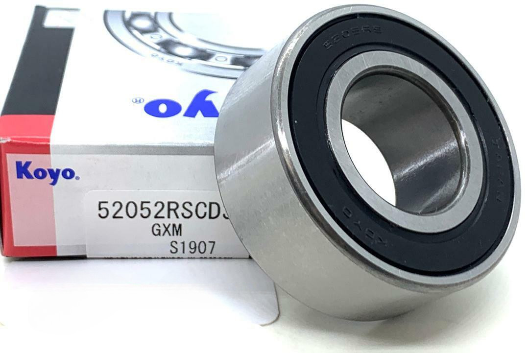 KOYO 5205 2RS C3 ANGULAR CONTACT BALL BEARING, RUBBER SEALED 25x52x20.6mm.