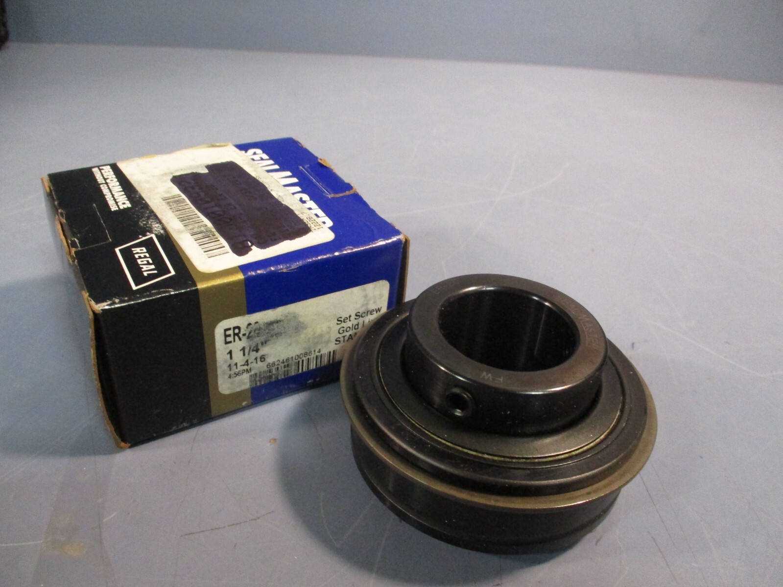 Sealmaster Gold Line Bearings ER-20 1-1/4″ Insert Ball Bearing, Single Row