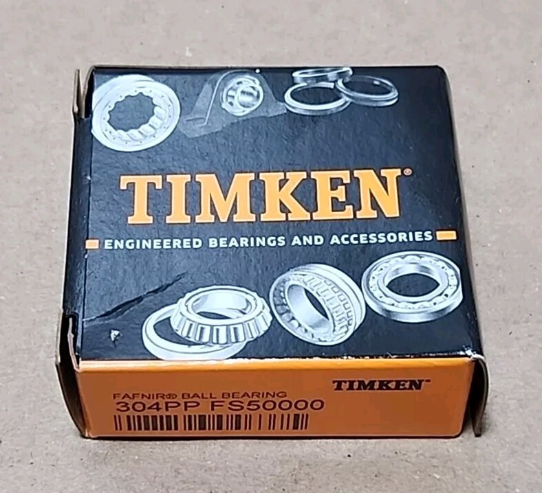 *BRAND NEW* Timken P304PP Z5 FS50000 Ball Bearing 20mm ID 52mm OD 15 + Warranty!