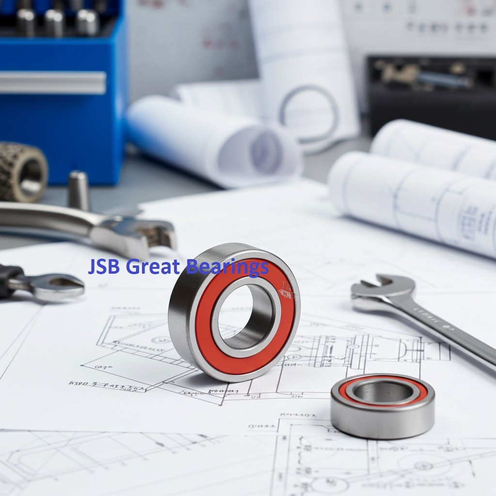 6005-2NSE9 CM NACHI Brand Rubber Seal Ball Bearing 25x47x12 6005 2RS 6005RS
