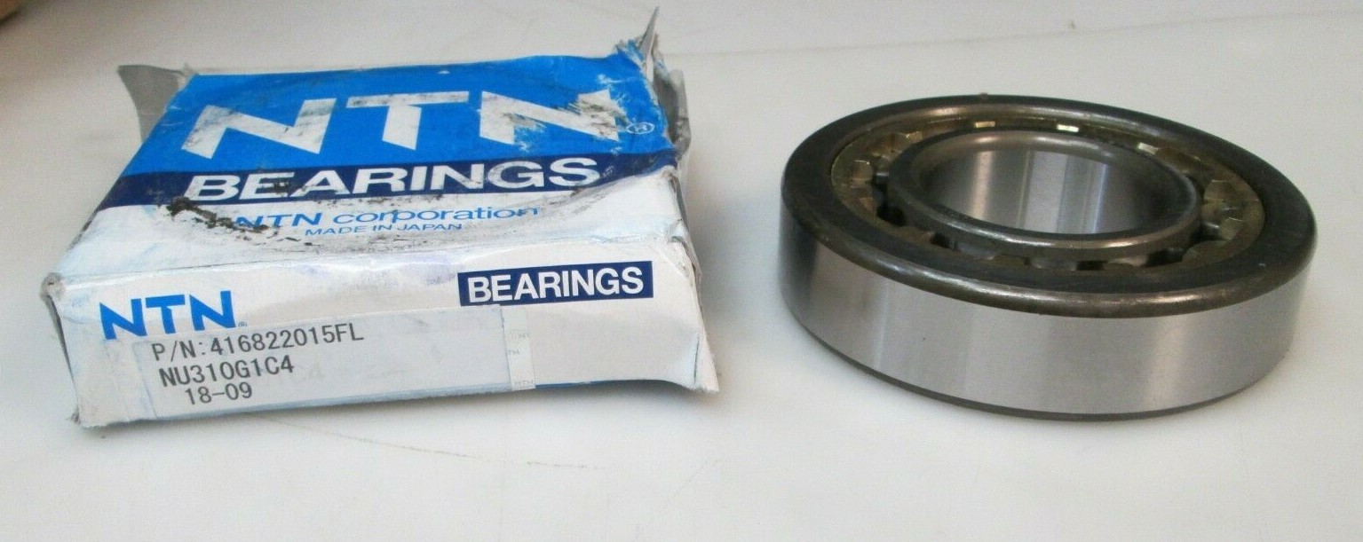 NTN Cylindrical Roller Bearing 50 mm ID x 110 mm OD x 27 mm W – NU310G1C4 NEW