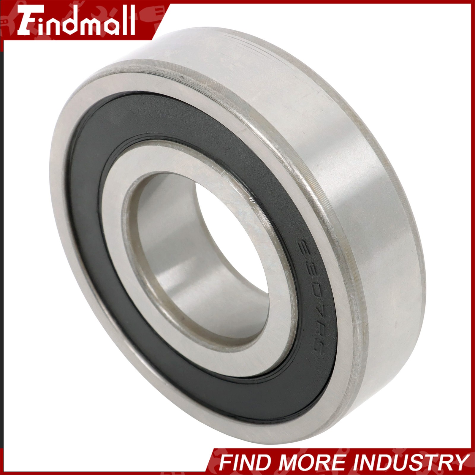 Findmall 6307-2RS Bearings 2 Pack 35x80x21mm Premium Rubber Seal Low Noise