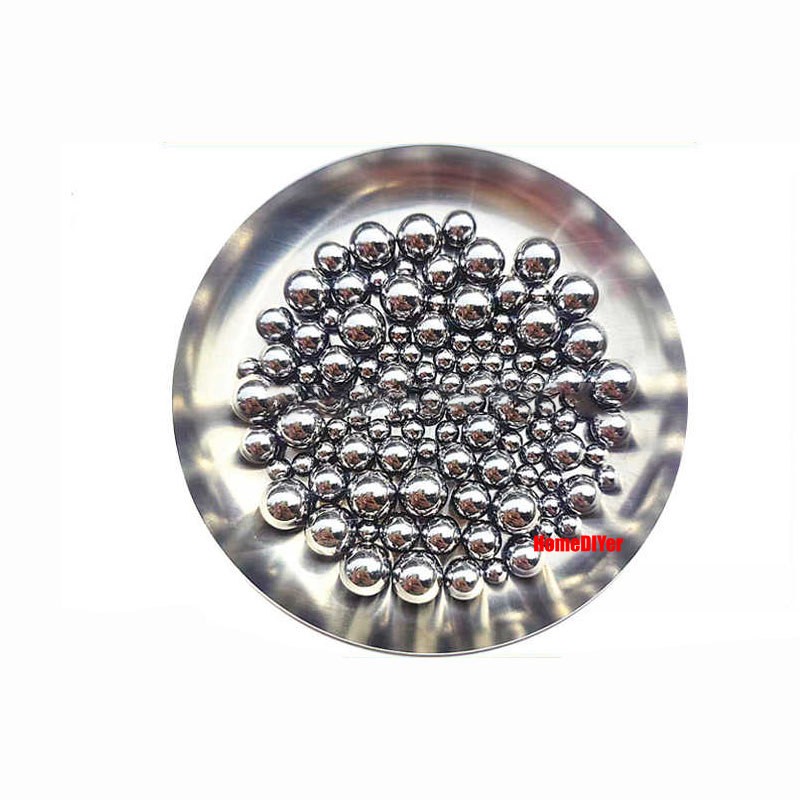 High Precision Carbon/Bearing Steel Balls Solid Metal Smooth Ball Diameter 1-6mm