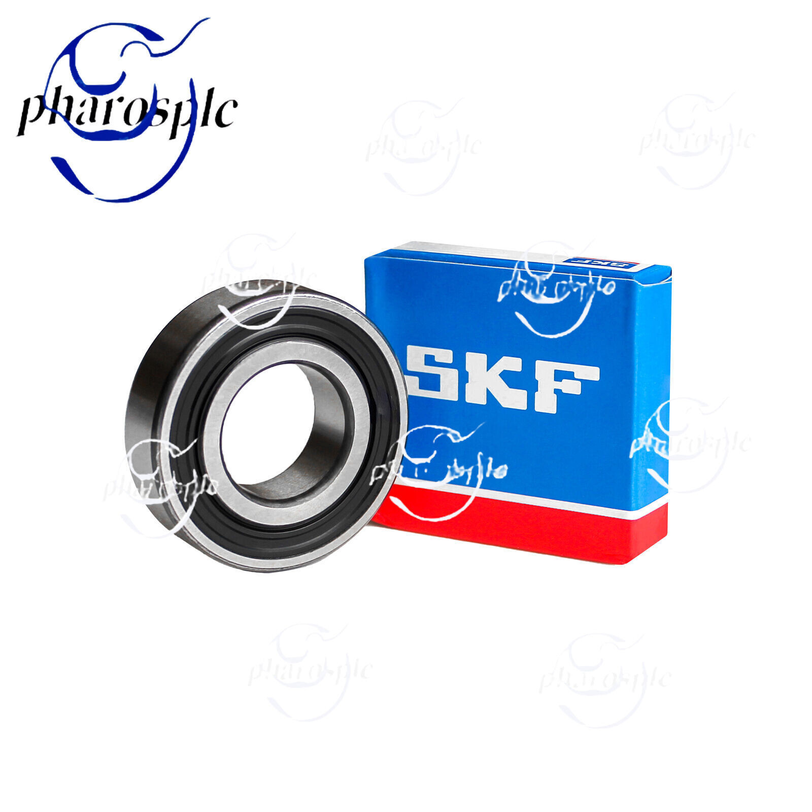 1pcs New 6205-2RS SKF Brand Rubber Seal Ball Bearing 25x52x15 6205 2RS 6205RS