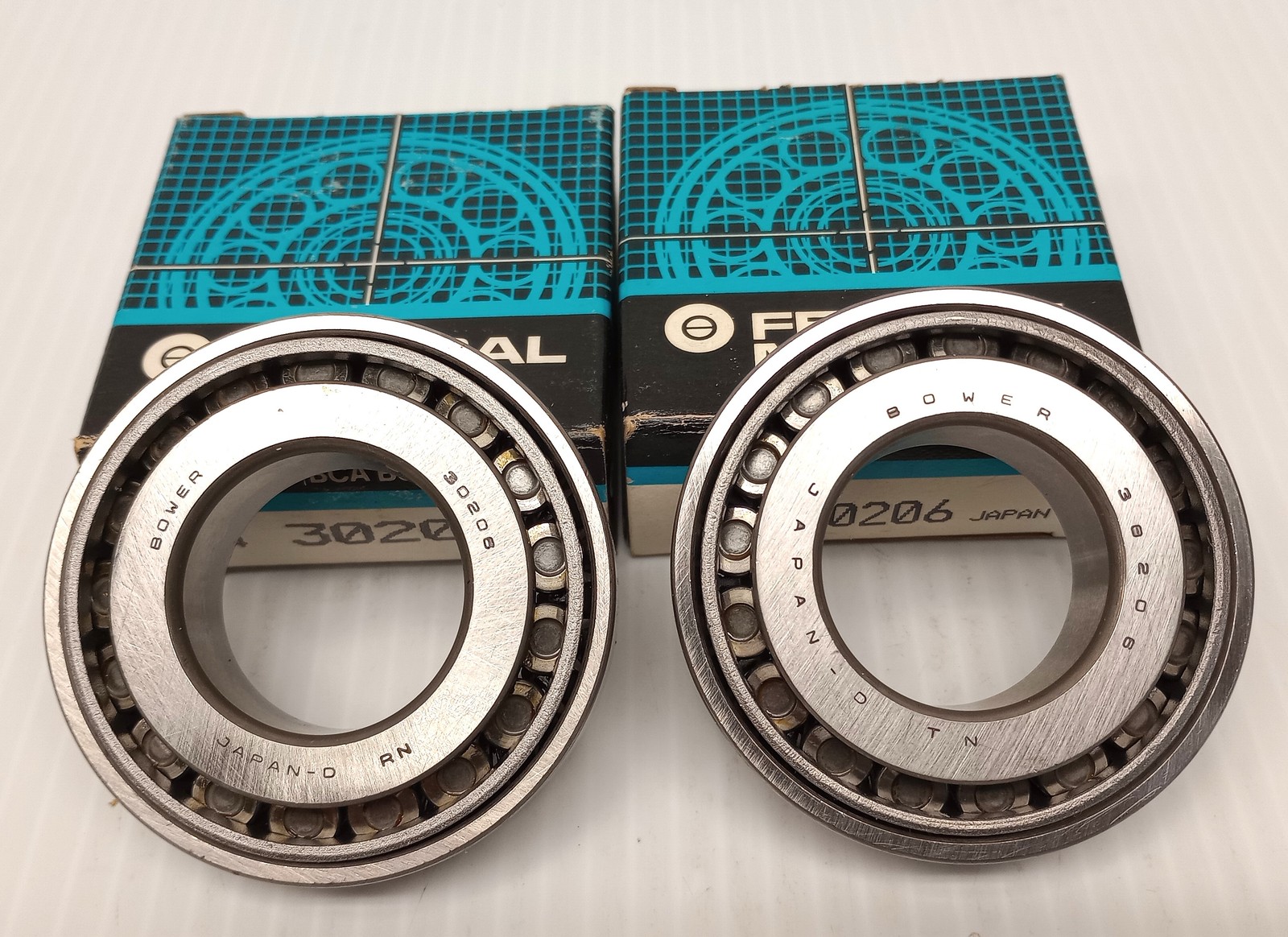 Bower BCA 30206 Federal Mogul Tapered Roller Bearing & Cup Set (Pack Of 2