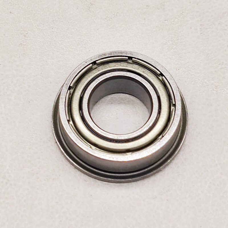 12Pcs F687ZZ Flange Ball Bearing 7x14x5mm Double Shielded Bearings