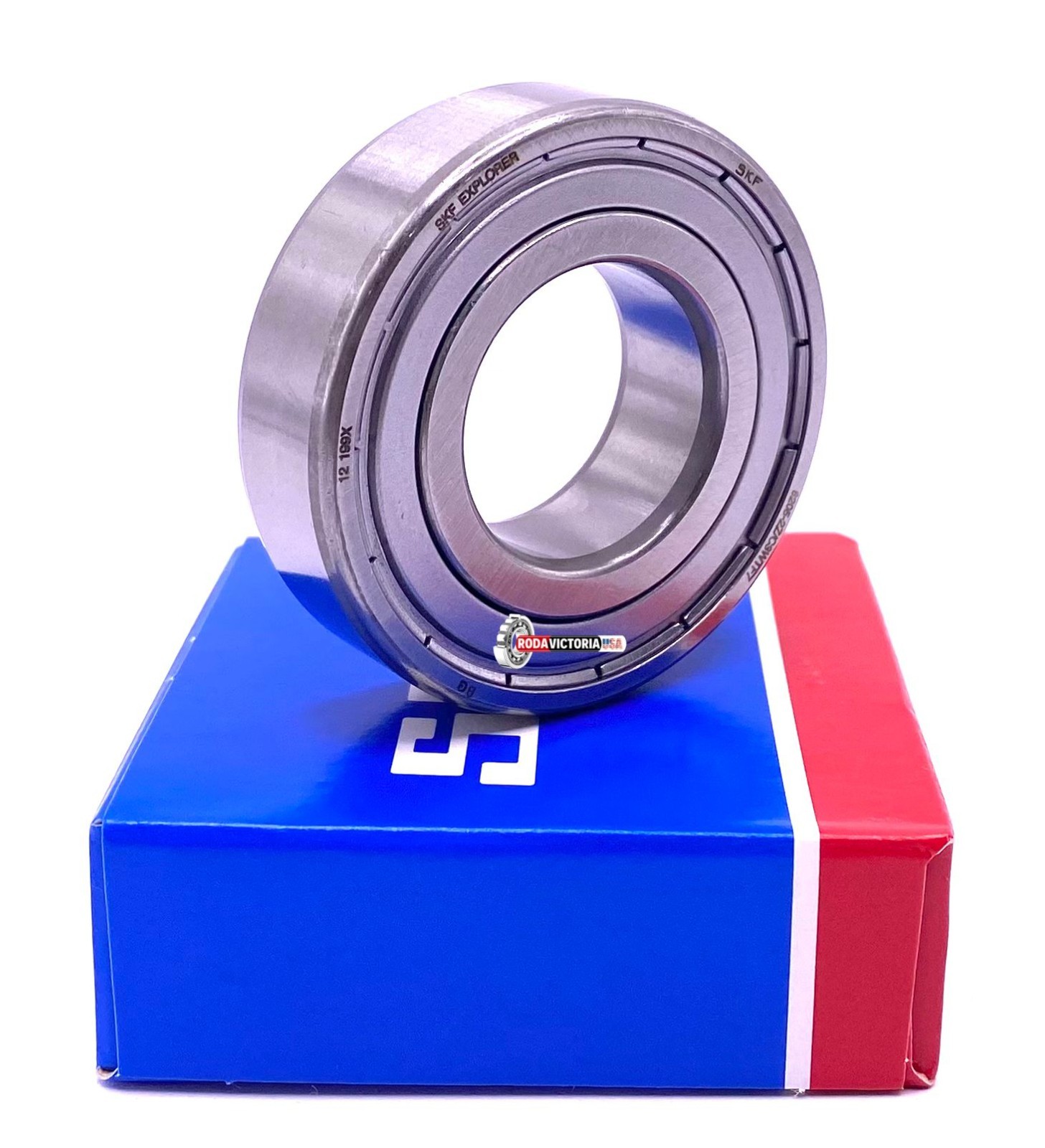 SKF 6205 ZZ C3 WT F7 Deep Groove Ball Bearing, Metal Shielded 25x52x15 mm