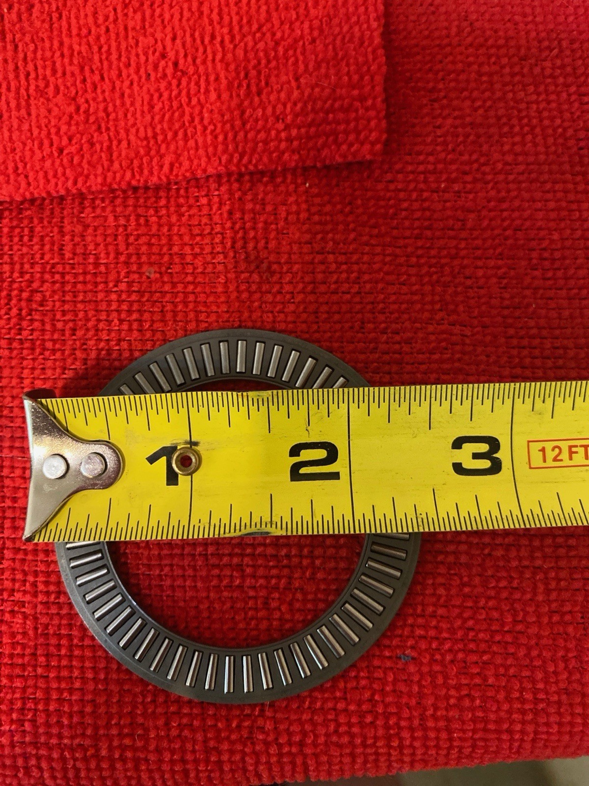 NOS Needle Roller Thrust Bearing Approx. 2 1/8 ID x 3 1/8 OD Industrial Bearing
